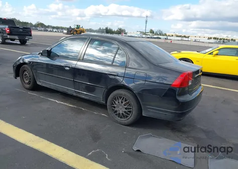 2004 Honda Civic Lx из США, поврежденный, VIN 2HGES16524H582596